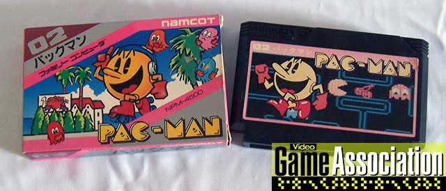Famicom 版 (初版) FC PAC-MAN